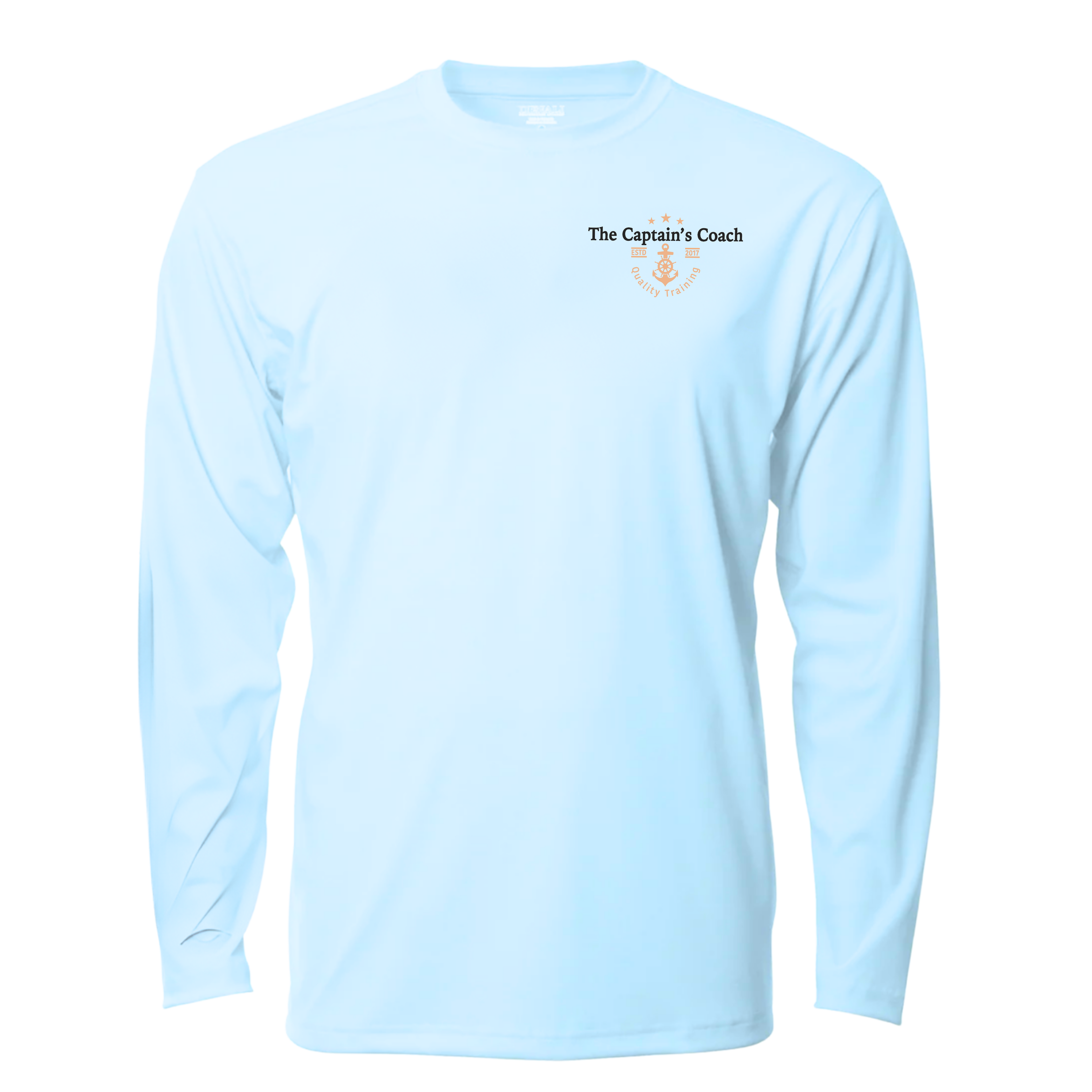 Come Along For The Ride: Long Sleeve Sun Protective Shirt Blue