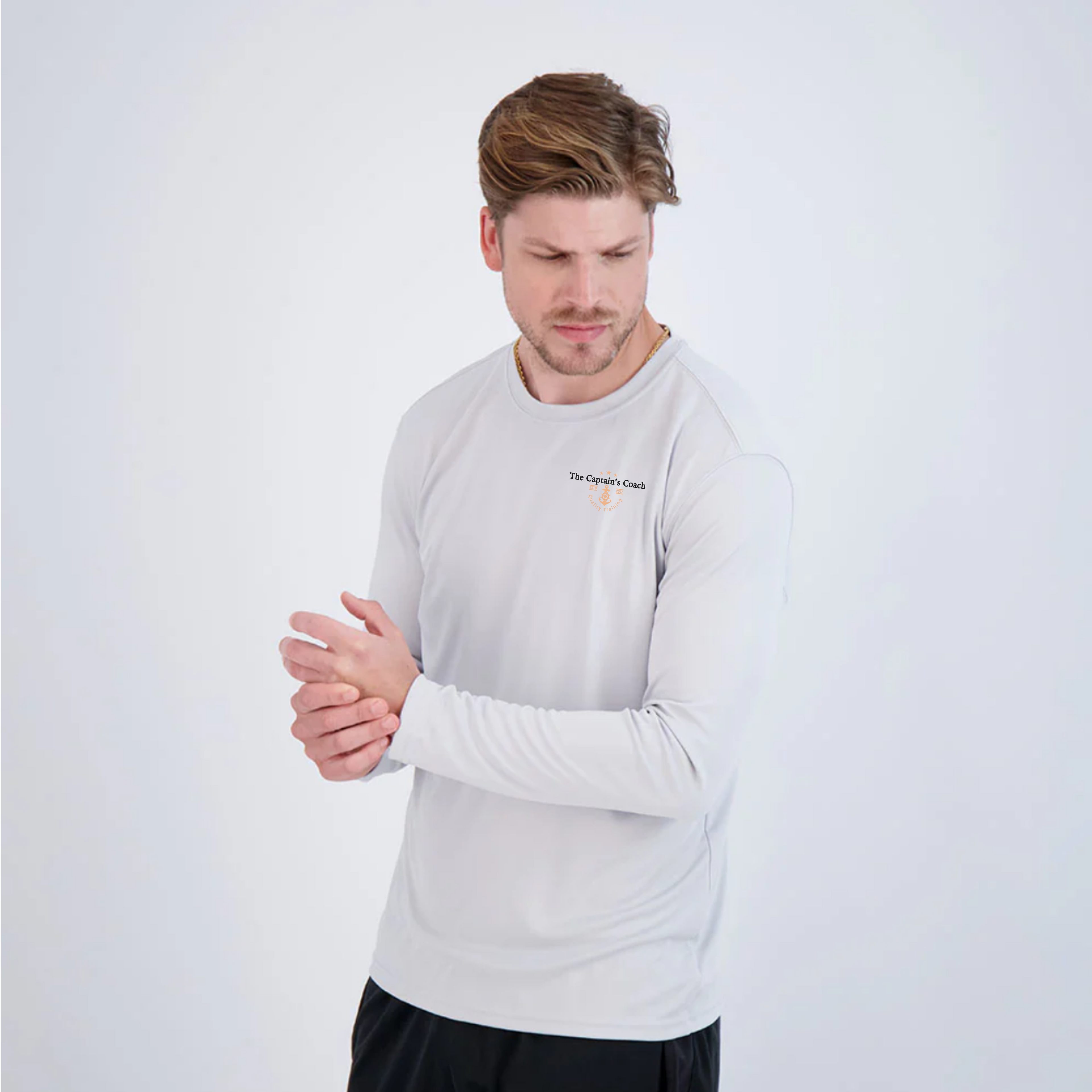 Come Along For The Ride: Long Sleeve Sun Protective Shirt Gray